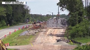 52K views · 93 reactions | The Virginia Department of Transportation shared video on July 16th of blasting along Route 29 in Fauquier County, showing the moment the road exploded out of the ground. | The National Desk - TND | Facebook
