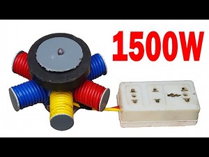 Powerful Permanent Magnet Generator Build - Unlimited Energy - No Fuel