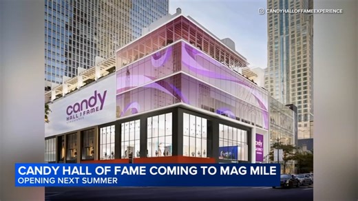 Candy Hall of Fame coming to Magnificent Mile