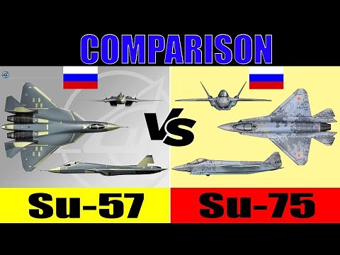 Su-57 vs Su-75: Comparison | Sukhoi Su-75 Checkmate vs Sukhoi Su-57 Felon: Which is better?