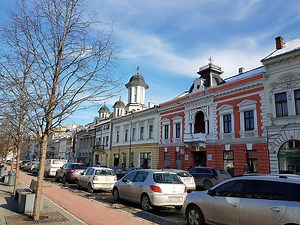 Bulevardul Eroilor (Heroes' Avenue) in Cluj-Napoca, Romania