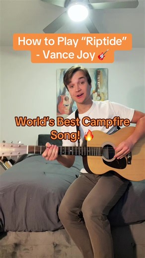 How to Play “Riptide” - Vance Joy 🎸 #guitar #guitartok #musiciansoftiktok #fyp #foryou