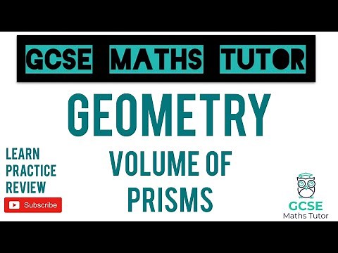 Volume of Prisms | Grade 5 Crossover Series | GCSE Maths Tutor