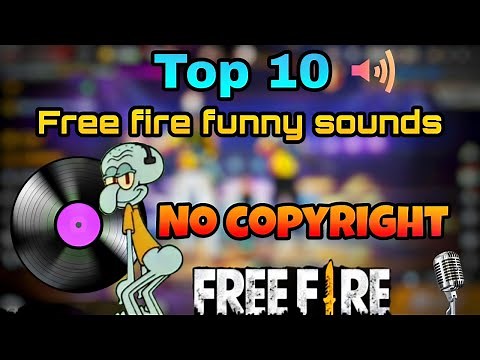Free fire funny sounds | free fire top 10 funny sounds | free fire memes