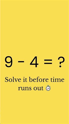 Fast Addition & Subtraction Challenge