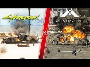 MindsEye vs Cyberpunk 2077 - Direct Comparison! Attention to Detail & Graphics! PC ULTRA 4K