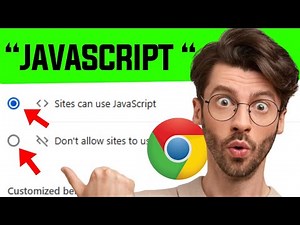 How to Enable or Disable JavaScript in Google Chrome