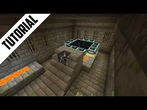 Minecraft: How to Build an End Portal Room (Step By Step)