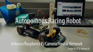 Autonomous Racing Car - Raspberry Pi + Arduino + Machine Learning