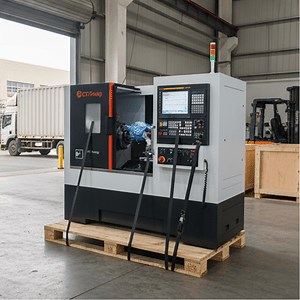 [Hot Item] Taiwan Syntec Control Electric Vehicle Parts Processing Lathe Machine