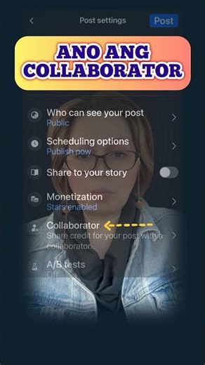 Ano ang collaborator sa facebook #collaborator #facebook #shorts
