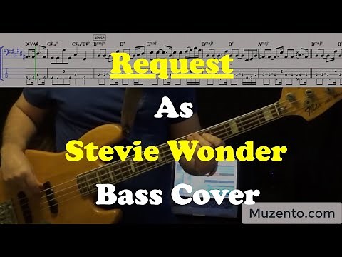 As - Stevie Wonder - Bass Cover - Request