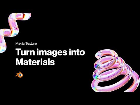 Blender Tutorial: Turn your images into Materials!