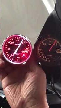 Defi製メーターとBLITZ製メーターのレスポンス比較