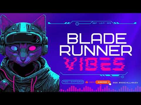 Blade Runner Vibes 2H | Cyberpunk Synthwave Music for Coding & Programming 2025