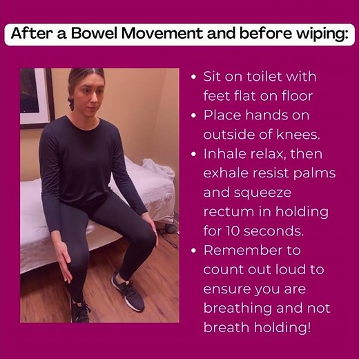 Fecal Incontinence Exercise