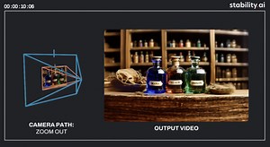 Stability AI turns photos into 3D models with camera movement