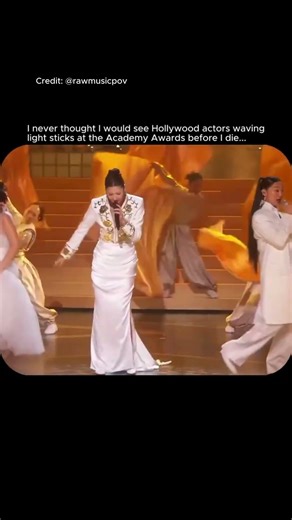 Asian concert moment at the Oscar Credit: @rawmusicpov