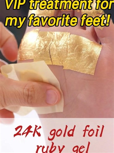 Indulge in a Luxurious 24K Gold Foot Spa Treatment