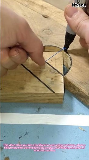 Woodworking Magic: How to Inlay Wood into a Curved Board | DIY Craft