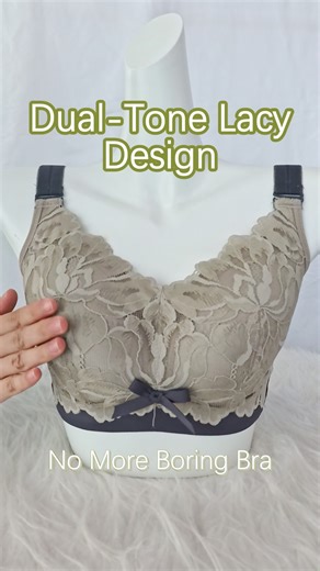 True comfort is when you forget you're wearing it. Piper Bra is designed to be your second skin—with beautiful dual-tone lace and a shape that naturally smooths. What's your number one priority when choosing an everyday bra? 👇 #forlest #fullerbust #wirelessbra #brasthatfit #finallycomfortable #comfortfirst #everydayessential | Forlest