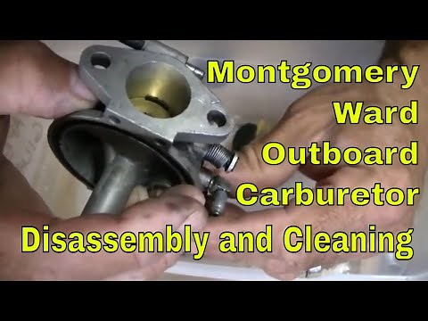 Disassembling and Cleaning the 1975 Sea King Chrysler Outboard Carburetor