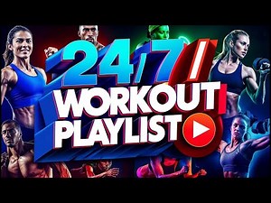 🔥 24/7 Non-Stop Workout Beats | Ultimate Gym Motivation Music | Live Stream 💪