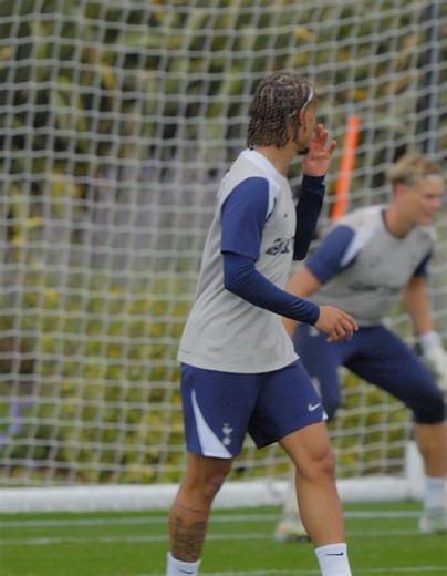 Xavi Simons' first training session 😍 | Tottenham Hotspur