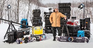 Travis Rice is making a new snowboard film