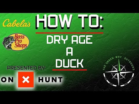 How to Dry Age A Wild Duck