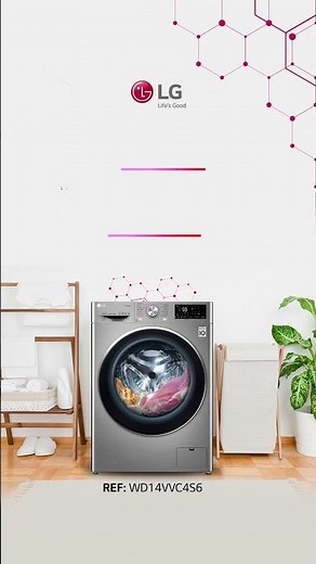 Lavadora LG: Lava-Secadora LG Carga Frontal | LG