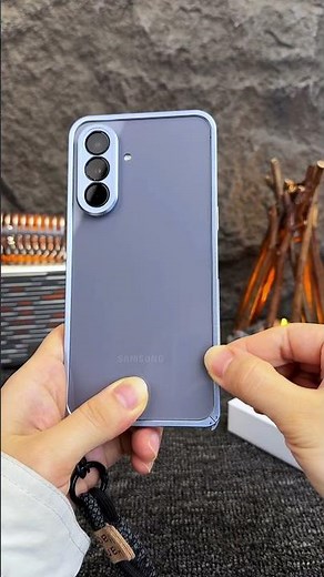 Have you ever seen a Samsung A57 phone case without a back panel? Simple and sophisticated design!