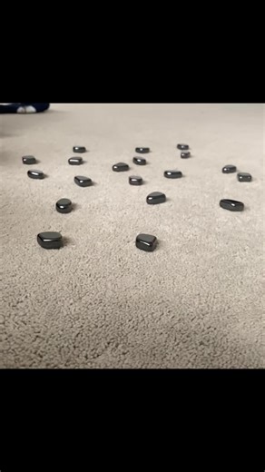Slow Motion Magnets Creating a Floating Effect