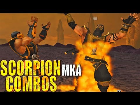 Mortal Kombat Armageddon - Scorpion Combo Video