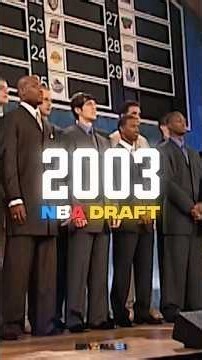 The Greatest NBA Draft Class Ever? 2003 Draft #shorts