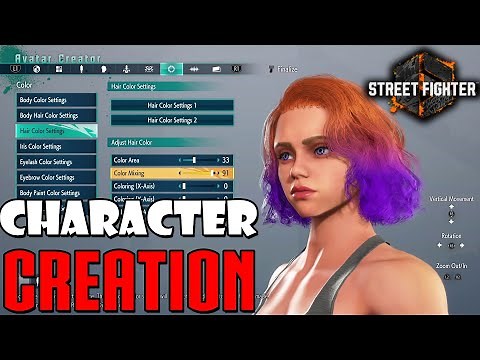 Street Fighter 6's Character Creation & World Tour mode are wild!