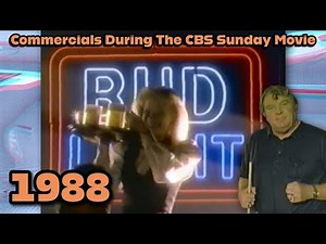 Retro Commercials During The CBS Sunday Movie In 1988
