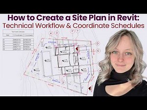 How to Create a Site Plan in Revit: Technical Workflow & Coordinate Schedules