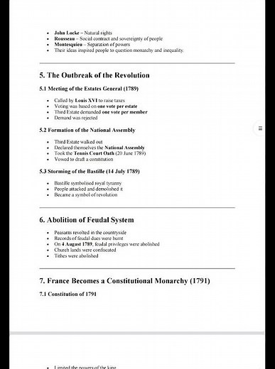 French Revolution: Quick Notes for Class 9🧑‍🎓🙇‍♂️🙇‍♀️