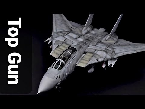 F-14A TOMCAT Full video build - Academy 1/72 (New tool)