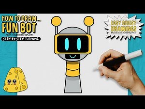 How to Draw FUN BOT 😱🤖 (Incredibox Sprunki) | Easy Step-By-Step Drawing Tutorial