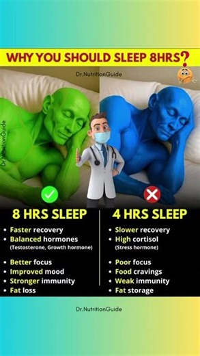 Why Sleeping 8 Hours Is Non-Negotiable for Your Health!