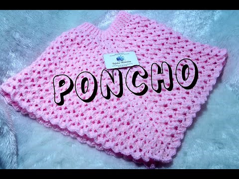 Poncho (CROCHET/STEP BY STEP)