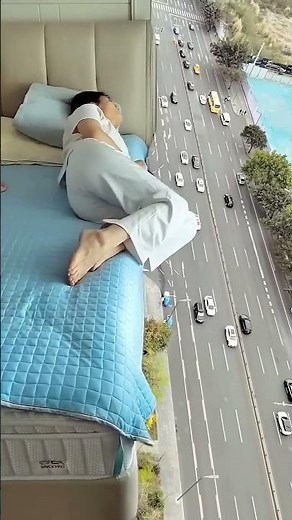 Mom Almost Fell Off the Bed... Or Did She? 😳