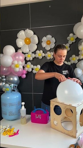 How to Make Floating Balloon Flowers – So Simple & Cute!