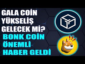 🚨 Is Gala Coin on the rise? 🚨 Bonk Coin Technical Analysis 🚨 #mantraom #galacoin #om #bonk #btc