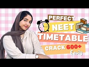 📅 My NEET Timetable That Helped Me Stay Focused! 🔥📚| MBBS Student