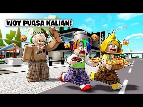 DUNDUN & LEMON KETAHUAN GAK PUASA DI BULAN RAMADHAN BROOKHAVEN ROBLOX!!
