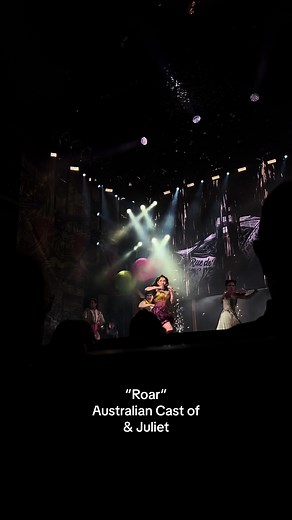 Australian Cast of & Juliet Roar Performance