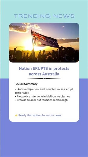 Nation ERUPTS in protests across Australia